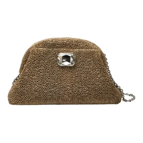 PINKDRIZZLE PP+PE Клатч Средний Женский Оливково-зеленый Светлый хаки Шоколад