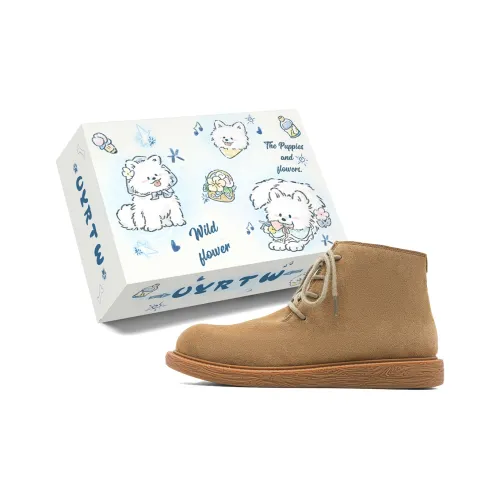 UYRTW Martin Boots Khaki Unisex