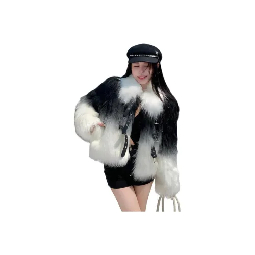ZEKIKO STUDIO Белый Женские Меховые изделия