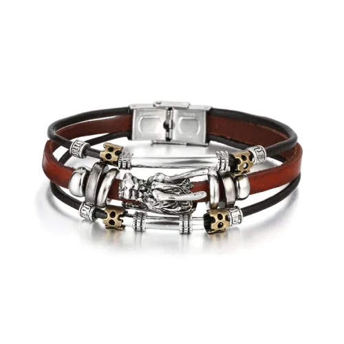 Inkopper Кожа Браслеты Унисекс