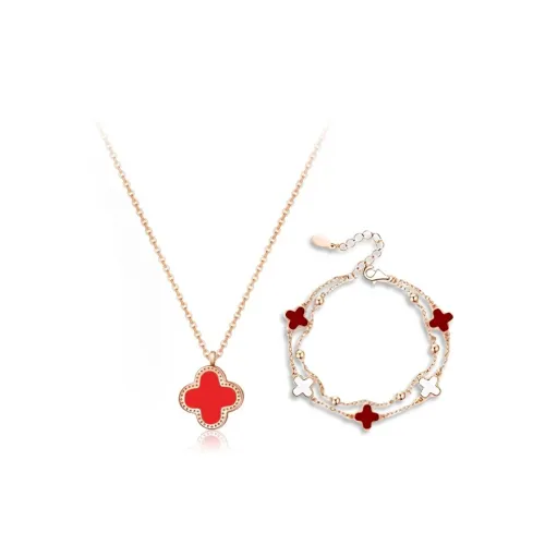 I YOU Цветное глазурное нефритовое ожерелье для женщин