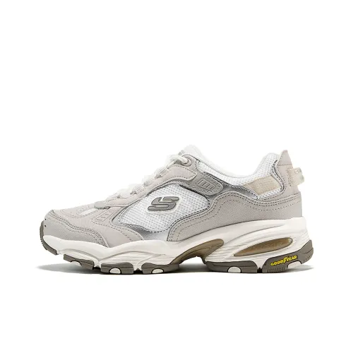 Skechers AIR COOLED MEMORY Устойчивый к истиранию Дышащая Походная обувь Женская Тауповая