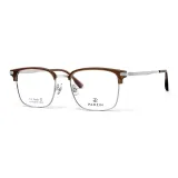 Прозрачно-чайный + [0 Юань &] Защита от синего света Линзы 0 Степень