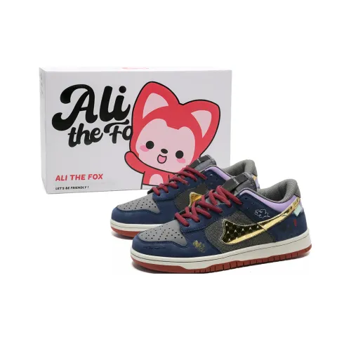 Али Тх Фокс Аbrasion Resistant Легкий Slip Resistant Низкий Топ Скейтборд Кроссовки Унисекс