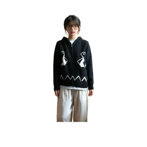 BVODE Черный Женский Трикотаж