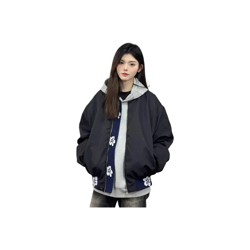 XUBAIHUO Черный Унисекс Куртки