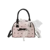 Розовый принтер, ленты, шелковый шарф