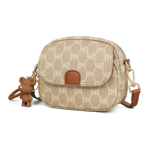 PT'SON Сумка через плечо из синтетической кожи женская хаки