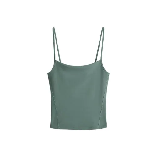 H M Серый Зеленый Женский Топ