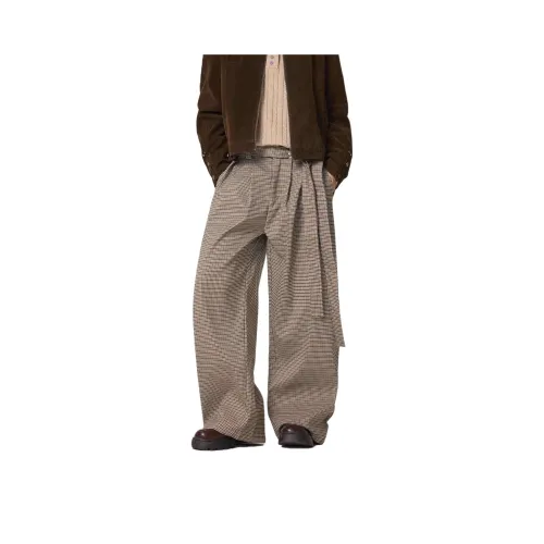 NEVER RULE Коричневый Унисекс Повседневные Штаны