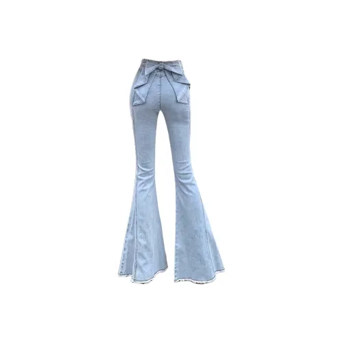NACARADAR Blue Women's Jeans NACARADAR Синий Женские Джинсы