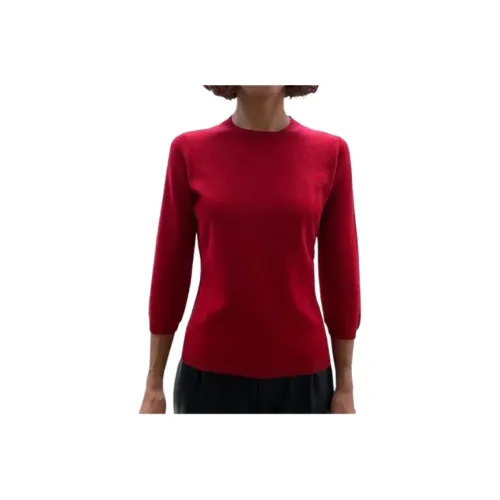 LA ROSEE Red Женские Свитера