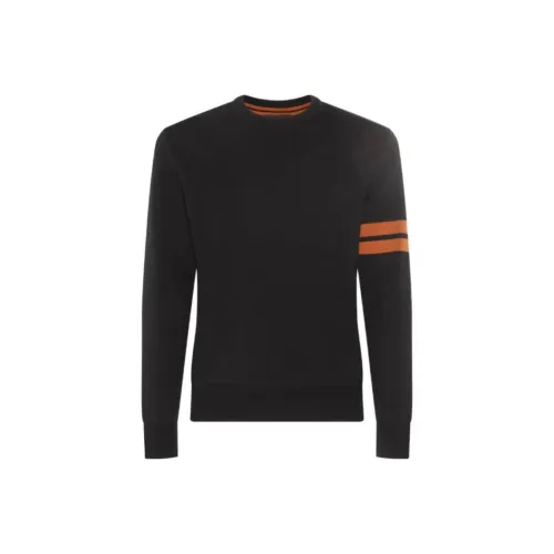 Ermenegildo Zegna Черные Мужские Свитера