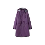 Спокойный фиолетовый - с утяжкой на талии, стиль