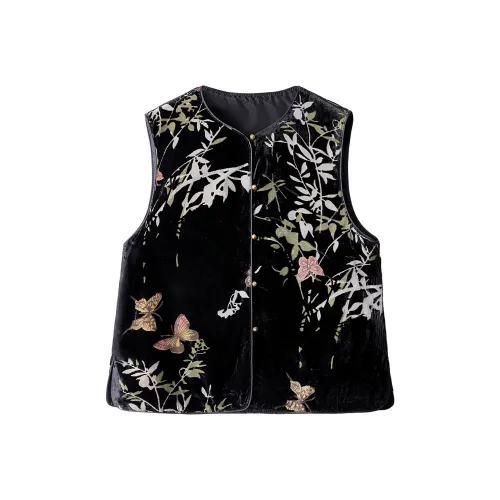 SIBAISHE Черный Подошва Многоцветный Женский Жилеты