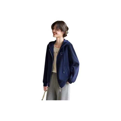 ZUOSAISI Глубокий морской синий Женские Свитшоты