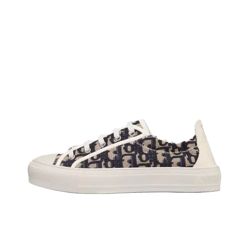 DIOR Walk'n'Dior Платформа Обувь Низкий Топ Стильный Скейтбординг Женские Темно-синий