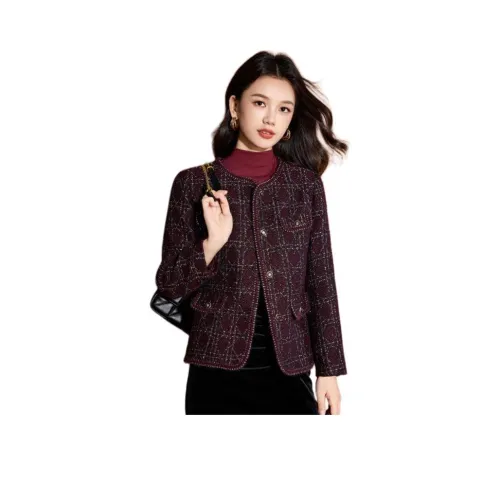 Mylan Фиолетовый Женский Короткий Пальто