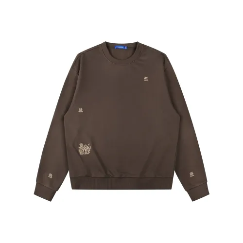 FAIRWHALE Какао-коричневый Мужской Свитшот