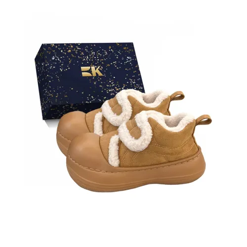 Boldi Kuki Термический Увеличивающий Высоту Устойчивый к Износу Низкий Топ Утепленная Обувь Женская