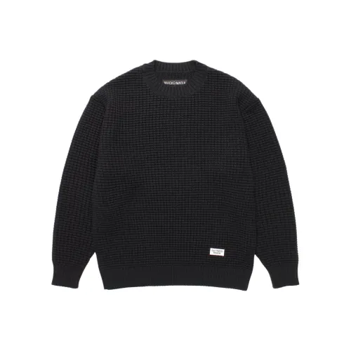 WACKO MARIA FW25 Вафельная вязка Свитер Унисекс