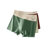 Горчичный зеленый + Темно-зеленый + Коричнево-красный