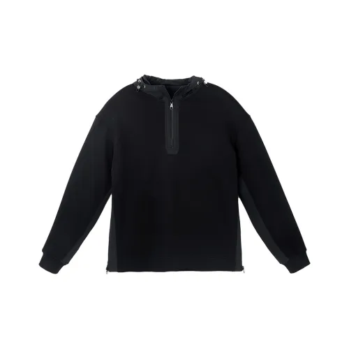 Mr.Bu Черный цвет рояля Мужские Свитшоты