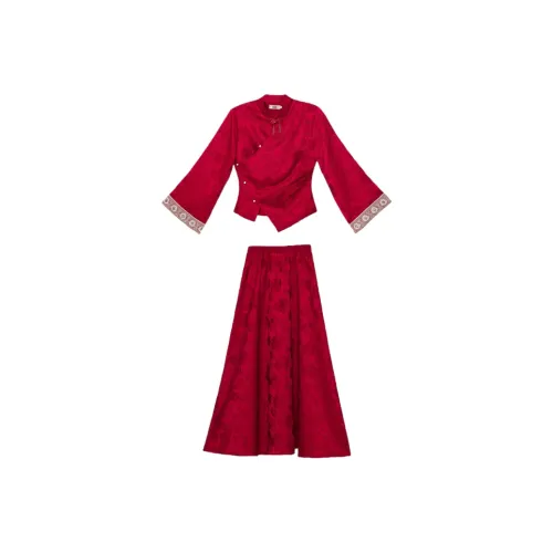 COVT Топ+Юбка Женские Комплекты с Юбкой