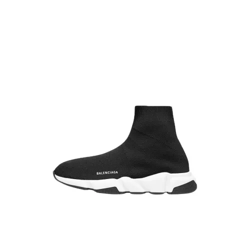 Balenciaga Speed High Топ Kids Lifestyle Shoes Черный Детский