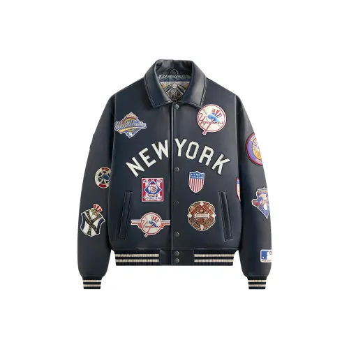 KITH x AVIREX Кожаная куртка мужская