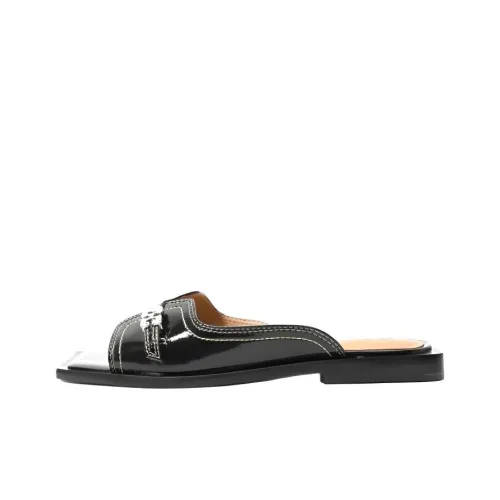 GANNI Слипоны Женские Черные