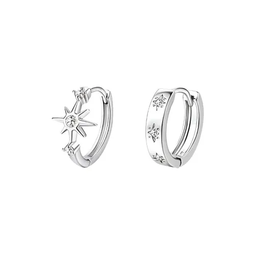 Rhymes Серьги с золотым покрытием из меди женские