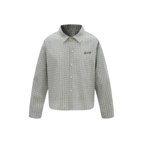 SANTASTIC Серый Зеленый Клетка С Включенными Съемными Логотипами Металлический Нагрудный Значок Унисекс Рубашки