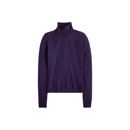 J.Crew Темно-фиолетовые Женские Свитера