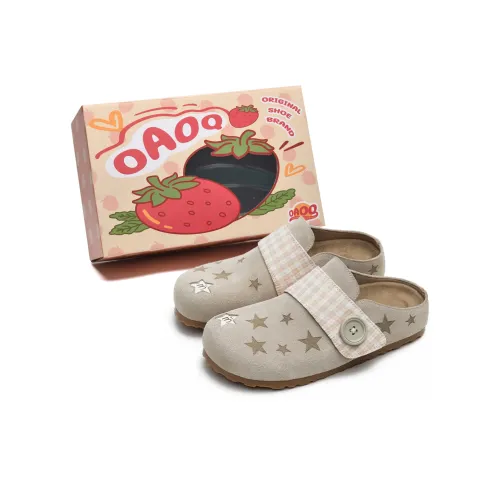 OAOQ Лента Вышивка Обувь Birkenstock Женские