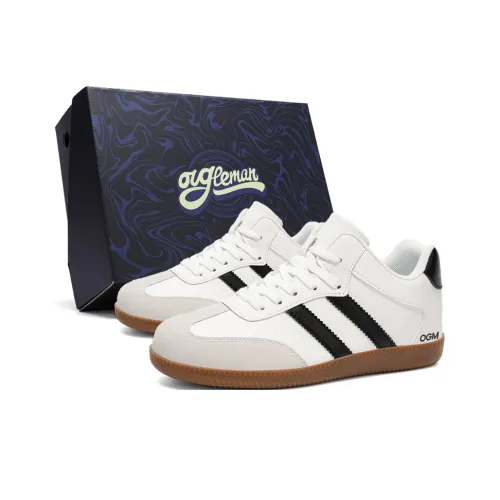 OUGLEMEN Покрытие Устойчивое к истиранию MID Топ Повседневная обувь Унисекс