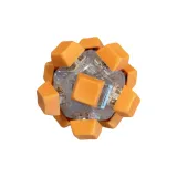 Прозрачный чехол + Оранжевый