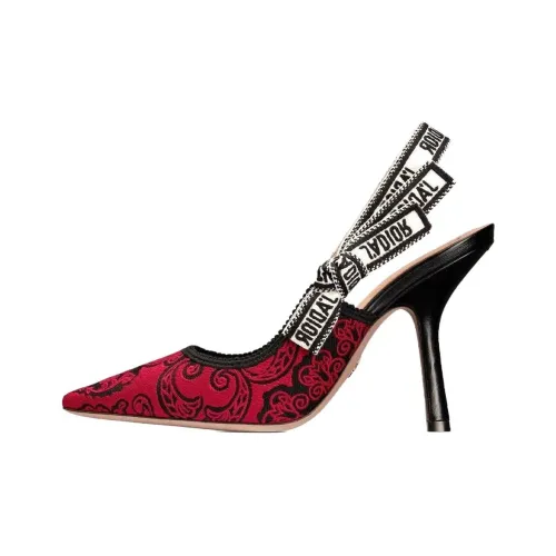 DIOR J'Adior Узкий каблук Высокие каблуки Женские Красный