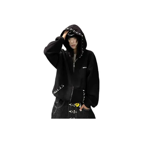 NEVER RULE Черный Унисекс Свитшоты