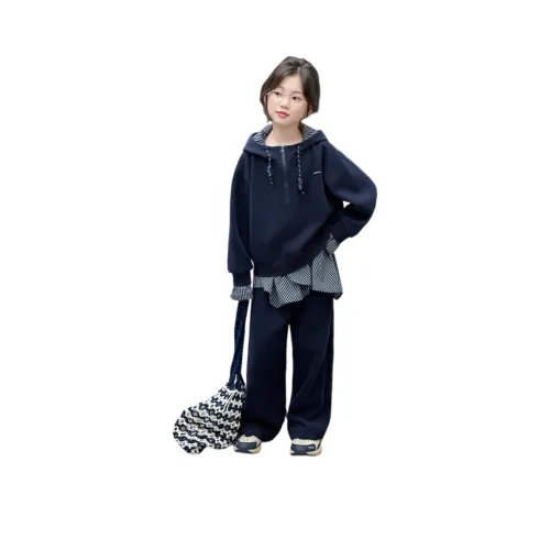 Yunpo Повседневный Спортивный Комплект из Двух Предметов для Подростков