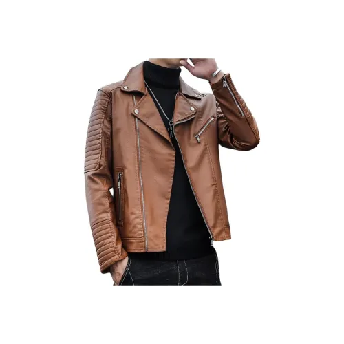 ZUOAN Мужские кожаные куртки
