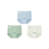 Пыльно-синий + Травяной зеленый + Белый