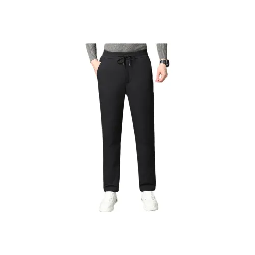 SNOW FLYING Мужские черные пуховые штаны