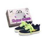 Синий/Желтый Lightning, с флисовой подкладкой (неоновые зеленые шнурки)