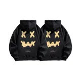 2 шт. Флисовая подкладка (Черный + Черный)