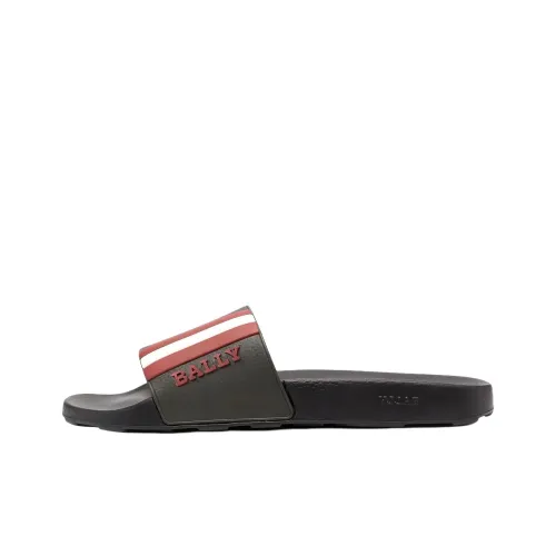 BALLY Слипоны Мужские Темно-зеленые