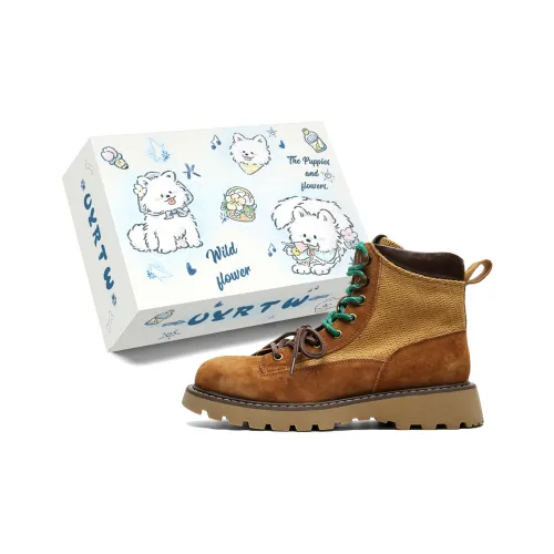 UYRTW Martin Boots CAMEL Unisex