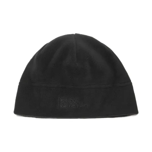 Jack Wolfskin Полиэстер Beanies Унисекс Черный Синий