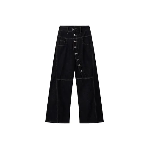 51XXHA Черный Унисекс Джинсы