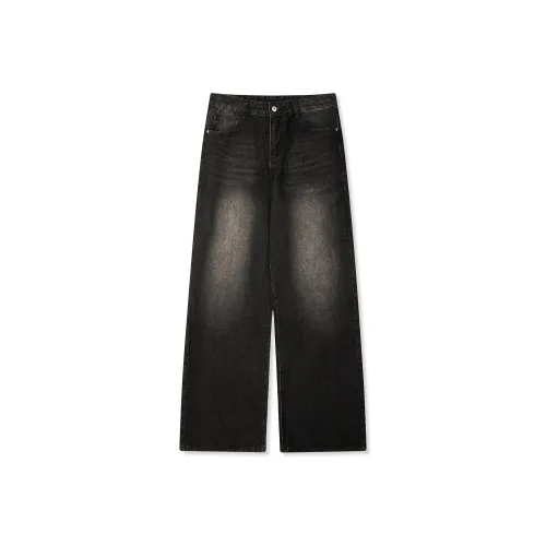 LANGWEIZHE Унисекс Джинсы